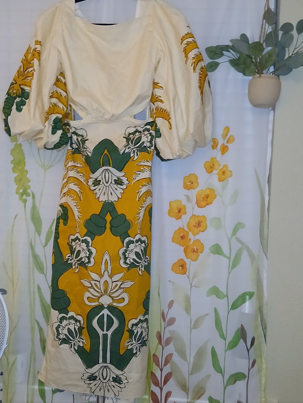 Johanna Ortiz Lotus Jewel Midi Dress 6